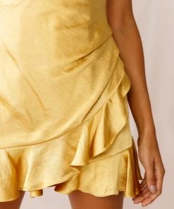 Selfie Leslie Bestsellers Hey Girl Ruffle Hem Romper Mustard 11 Selfie Leslie Bestsellers Hey Girl Ruffle Hem Romper Mustard