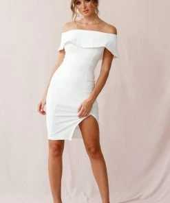 Selfie Leslie Alina Elegant Bodycon Dress White Bestsellers