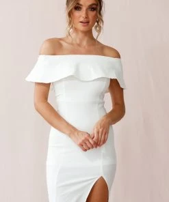 Selfie Leslie Alina Elegant Bodycon Dress White Bestsellers
