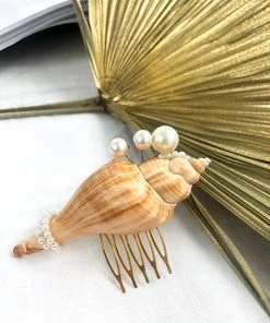 Selfie Leslie Nixie Shell Hair Comb